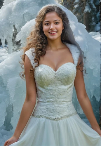 quinceañera,bridal veil,bridal clothing,celtic woman,quinceanera dresses,bridal dress,wedding photo,wedding dresses,bridal,wedding dress,ice queen,ice princess,the snow queen,wedding gown,indian bride,tiana,bridal veil fall,wedding dress train,white rose snow queen,blonde in wedding dress