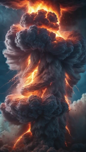 mushroom cloud,calbuco volcano,volcanic eruption,eruption,the eruption,volcano,volcanic,nuclear explosion,volcanic activity,thunderheads,thunderhead,nature's wrath,explosion,fire background,thunderclouds,stratovolcano,apocalypse,volcanism,active volcano,thundercloud,Photography,General,Cinematic