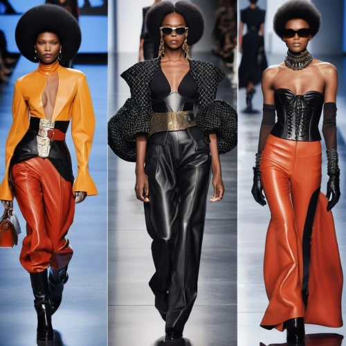 runways,black models,menswear for women,leather texture,cognac,runway,fashion dolls,fur clothing,woman in menswear,trend color,tisci,versace,afro american girls,women fashion,black women,catwalk,fashion designer,designer dolls,fashion design,shades of color,Photography,General,Realistic