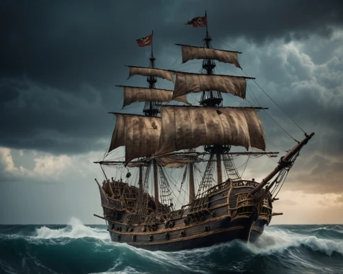 galleon ship,sea sailing ship,galleon,east indiaman,pirate ship,sail ship,sailing ship,full-rigged ship,barquentine,mayflower,caravel,trireme,three masted sailing ship,maelstrom,tallship,sailing ships,sloop-of-war,steam frigate,ghost ship,old ship,Photography,General,Cinematic