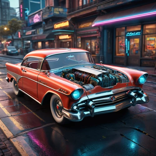 chevrolet bel air,hudson hornet,retro car,retro automobile,retro diner,1957 chevrolet,retro vehicle,car hop,retro chevrolet with christmas tree,50's style,buick invicta,chevrolet impala,50s,rockabilly,buick super,ford fairlane,mercury meteor,fifties,1955 ford,cadillac de ville series,Photography,General,Sci-Fi