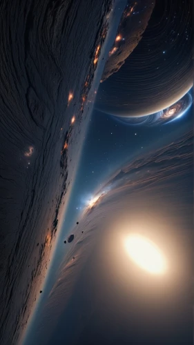 space art,asteroid,saturnrings,planetary system,ringed-worm,andromeda,exoplanet,orbiting,interstellar bow wave,binary system,alien world,meteor,asteroids,v838 monocerotis,trajectory of the star,planets,bar spiral galaxy,alien planet,deep space,meteorite,Photography,General,Realistic