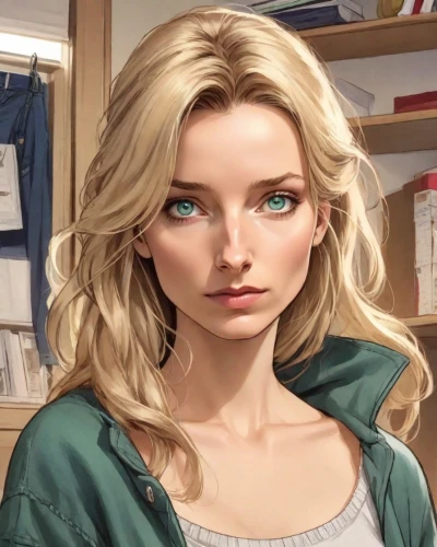 elsa,librarian,female doctor,blonde woman,marina,digital painting,dahlia white-green,realdoll,girl studying,dahlia,lena,cg artwork,jessamine,blonde girl,daphne,della,jaya,olallieberry,angelica,sci fiction illustration,Digital Art,Comic