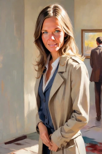 church painting,female doctor,contemporary witnesses,oil painting,businesswoman,photo painting,woman holding a smartphone,italian painter,painting easter egg,portrait of christi,woman walking,painter,meticulous painting,business woman,oil painting on canvas,the girl at the station,civil servant,ann margarett-hollywood,oil on canvas,woman holding gun,Digital Art,Impressionism