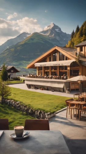 house in the mountains,house in mountains,chalet,eco hotel,alpine style,3d rendering,alpine village,render,alpine restaurant,swiss house,golf hotel,luxury property,golf resort,grindelwald,ski facility,home landscape,zermatt,monte-rosa-group,chalets,holiday villa,Photography,General,Cinematic