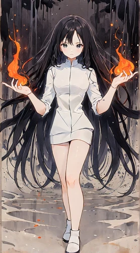 gomashio,fire poi,poi,burning hair,explosion,fire lily,umiuchiwa,honolulu,fire siren,nori,fire angel,fire background,water-the sword lily,himuto,kumamoto,fire devil,haunebu,inferno,shochikuume,burning,Anime,Anime,Traditional