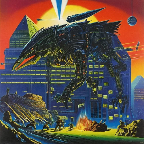 sci-fi,sci - fi,cyberspace,scifi,science fiction,1986,sci fi,cybernetics,1982,science-fiction,argus,futuristic,turbografx-16,futuristic landscape,mecha,1980s,cyberpunk,turbographx-16,alacart,artificial fly,Conceptual Art,Sci-Fi,Sci-Fi 18