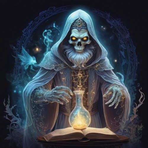magic grimoire,magus,divination,wizard,scholar,fortune teller,magic book,the wizard,spell,magistrate,dodge warlock,mage,debt spell,candlemaker,reading owl,scandia gnome,summoner,astral traveler,sorceress,undead warlock,Illustration,Realistic Fantasy,Realistic Fantasy 02
