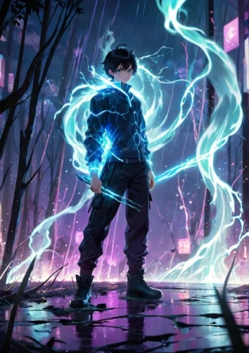 electro,cleanup,defense,patrol,killua,cyberpunk,wall,cg artwork,sci fiction illustration,killua hunter x,electric,gale,monsoon banner,yukio,cyber,would a background,matrix,electrified,force of nature,sigma