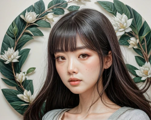 songpyeon,portrait background,korean,floral background,korean won,choi kwang-do,korean drama,kdrama,hong,floral frame,doll's facial features,hanbok,beautiful girl with flowers,japanese floral background,xuan lian,porcelain doll,flower background,realdoll,antique background,daegeum