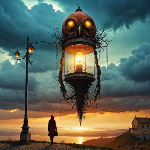 lantern,illuminated lantern,gas lamp,hanging lantern,diving bell,lamp post,iron street lamp,lamplighter,lamppost,facade lantern,streetlamp,surrealism,electric lighthouse,lampshade,lampion,street lamps,vintage lantern,street lamp,lanterns,light post,Conceptual Art,Graffiti Art,Graffiti Art 03