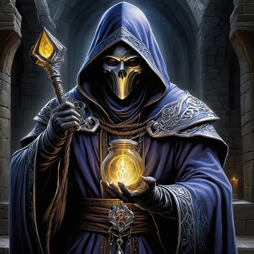 hooded man,dodge warlock,prejmer,grimm reaper,magus,doctor doom,magistrate,mage,undead warlock,grim reaper,reaper,paladin,archimandrite,the ethereum,templar,magic grimoire,dark elf,flickering flame,candlemaker,hooded,Conceptual Art,Fantasy,Fantasy 30