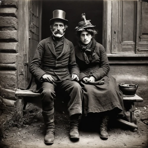 vintage man and woman,man and wife,ambrotype,young couple,vintage boy and girl,old couple,grandparents,portrait photographers,as a couple,hatmaking,man and woman,the victorian era,stovepipe hat,victorian style,xix century,husband and wife,deadwood,agfa isolette,austro,wedding photo,Photography,Black and white photography,Black and White Photography 15