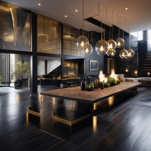 modern kitchen interior,modern kitchen,luxury home interior,interior modern design,kitchen design,penthouse apartment,dark cabinets,dark cabinetry,modern decor,modern minimalist kitchen,contemporary decor,modern living room,tile kitchen,hardwood floors,kitchen interior,interior design,wood flooring,big kitchen,wooden floor,modern style,Photography,General,Realistic