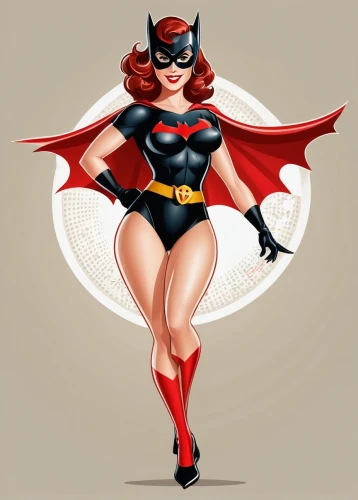 super heroine,red super hero,super woman,valentine pin up,caped,bat,retro pin up girl,red cape,scarlet witch,valentine day's pin up,pin ups,pin up girl,pinup girl,pin-up girl,wonderwoman,retro pin up girls,figure of justice,pin up,super hero,little red flying fox,Unique,Design,Logo Design