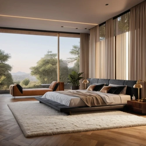 modern room,bedroom,great room,modern living room,sleeping room,livingroom,living room,interior modern design,modern decor,guest room,bedroom window,contemporary decor,canopy bed,luxury home interior,home interior,3d rendering,interior design,room divider,sky apartment,apartment lounge