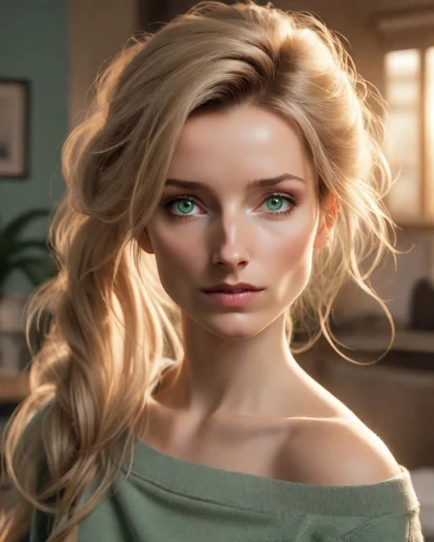 elsa,blonde woman,romantic portrait,natural cosmetic,girl portrait,world digital painting,fantasy portrait,digital painting,dahlia white-green,women's eyes,portrait of a girl,angelica,heterochromia,young woman,blonde girl,visual effect lighting,blond girl,mystical portrait of a girl,female model,romantic look,Photography,Natural