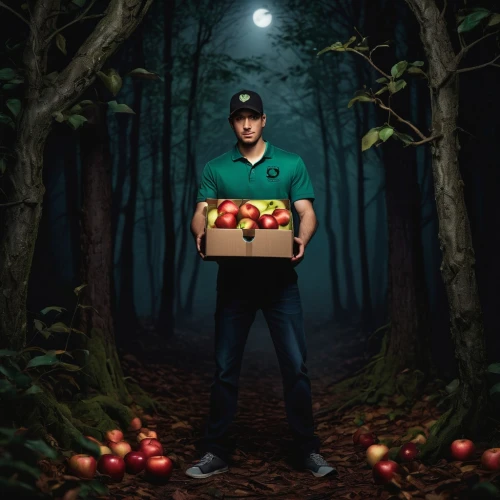 picking apple,apple harvest,apple picking,apple mountain,cart of apples,farmer in the woods,photo manipulation,harvested fruit,apple plantation,apple orchard,honeycrisp,digital compositing,photoshop manipulation,frutti di bosco,core the apple,conceptual photography,harvested,photomanipulation,forest fruit,apples,Conceptual Art,Fantasy,Fantasy 09