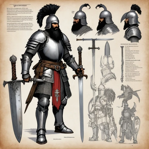 knight armor,crusader,germanic tribes,heavy armour,massively multiplayer online role-playing game,dwarf sundheim,cossacks,templar,iron mask hero,thracian,bactrian,roman soldier,knight tent,aesulapian staff,alaunt,scabbard,carpathian bells,biblical narrative characters,middle ages,warlord,Unique,Design,Character Design