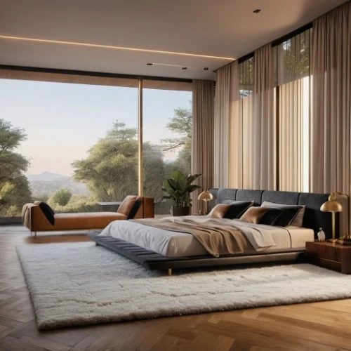 modern room,bedroom,modern living room,great room,livingroom,living room,interior modern design,sleeping room,modern decor,luxury home interior,canopy bed,contemporary decor,sitting room,home interior,bedroom window,guest room,apartment lounge,3d rendering,interior design,sky apartment