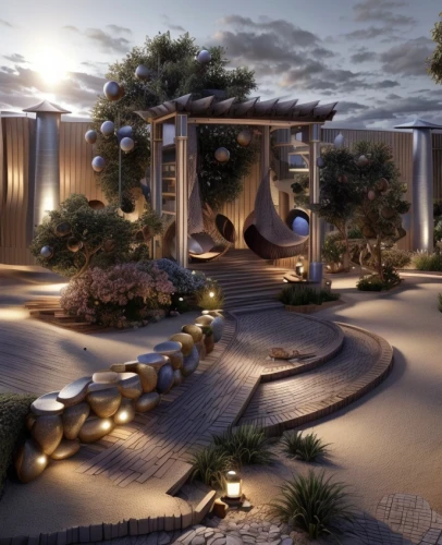 landscape design sydney,garden design sydney,landscape designers sydney,3d rendering,landscape lighting,zen garden,futuristic landscape,japanese zen garden,futuristic architecture,luxury home,3d render,render,3d rendered,sky space concept,decorative fountains,luxury property,luxury home interior,build by mirza golam pir,roof landscape,dunes house