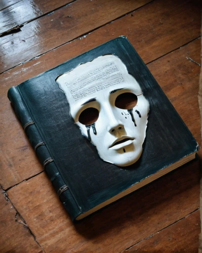 wooden mask,anonymous mask,death mask,scrape book,skull mask,mystery book cover,covid-19 mask,masque,buckled book,art book,book cover,venetian mask,jigsaw,comedy tragedy masks,medical mask,mask,cooking book cover,blank vinyl record jacket,death's head,ffp2 mask,Photography,Documentary Photography,Documentary Photography 34