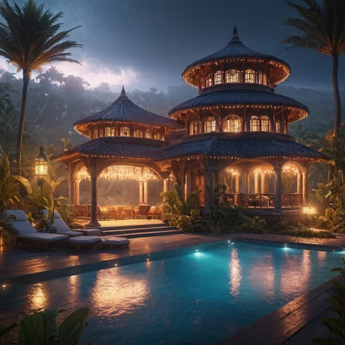 asian architecture,chinese architecture,sanya,vietnam,bali,tropical house,chinese temple,dragon palace hotel,oriental,southeast asia,pool house,asian vision,singapore,malayan,pagoda,da nang,vietnam's,cabana,luxury property,malaysia