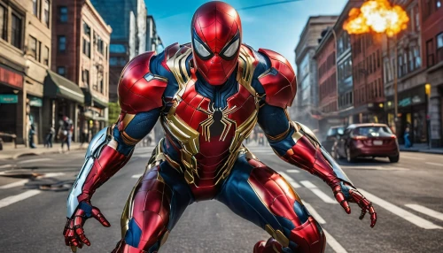 spider-man,spider man,spiderman,walking spider,superhero background,spider the golden silk,red super hero,iron-man,the suit,marvel comics,ironman,spider,marvel,suit actor,aaa,iron man,webbing,digital compositing,marvels,super hero,Photography,General,Realistic