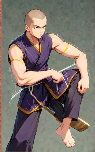 takikomi gohan,fighting stance,martial arts uniform,sanshou,kanji,wushu,xing yi quan,kenjutsu,male character,iaijutsu,shallot,nikko,nikuman,shaolin kung fu,muscle angle,swordsman,kungfu,battōjutsu,martial arts,taichi,Anime,Anime,Traditional