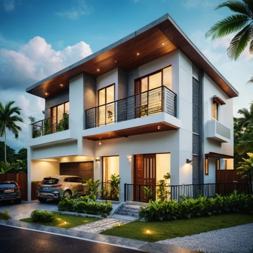 floorplan home,modern house,3d rendering,residential house,two story house,holiday villa,exterior decoration,smart home,residential property,beautiful home,build by mirza golam pir,tropical house,condominium,house sales,large home,smart house,family home,luxury property,residence,house shape,Photography,General,Cinematic