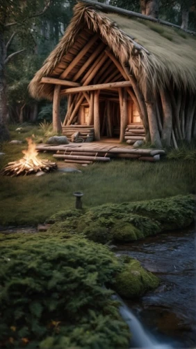 log cabin,hobbiton,iron age hut,small cabin,house in the forest,log home,fairy house,ancient house,the cabin in the mountains,hobbit,wooden hut,traditional house,summer cottage,cottage,wooden sauna,home landscape,lodge,fisherman's house,fantasy picture,miniature house