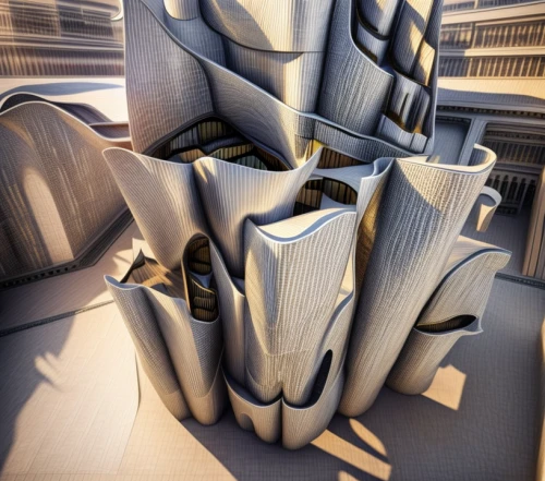 futuristic architecture,hudson yards,cube stilt houses,urban towers,3d rendering,kirrarchitecture,city blocks,sky space concept,render,solar cell base,futuristic art museum,towers,skyscapers,high rises,honeycomb structure,tall buildings,forms,3d rendered,gradient mesh,futuristic landscape