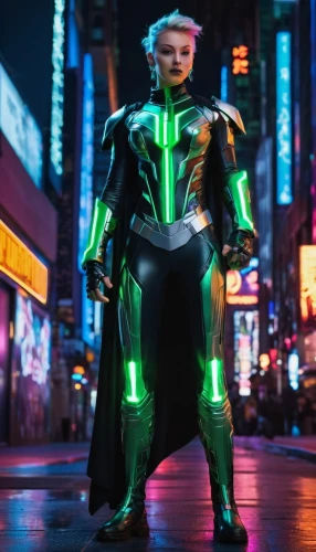 electro,aquaman,green goblin,green lantern,avenger hulk hero,patrol,the suit,steel man,neon body painting,futuristic,cyberpunk,nova,green,superhero,suit actor,nerve,billionaire,cleanup,3d man,loki,Conceptual Art,Sci-Fi,Sci-Fi 26