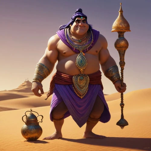 aladdin,aladin,aladha,hercules,greek,disney character,male character,scandia gnome,middle eastern monk,kongas,monk,sultan,dahshur,king tut,sand timer,shopkeeper,fatayer,cg artwork,dwarf,pharaoh,Conceptual Art,Fantasy,Fantasy 09