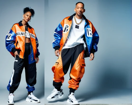 sportswear,oddcouple,high-visibility clothing,sports uniform,hip hop,tracksuit,hip-hop,photo shoot for two,partnerlook,bicycle clothing,puma,garments,adidas,astronauts,black models,apparel,acronym,sports gear,tigers,athletes,Photography,General,Realistic