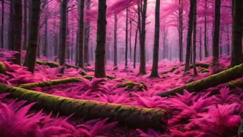 fairy forest,cartoon forest,forest of dreams,pink grass,forest floor,magenta,germany forest,fairytale forest,elven forest,forest,the forest,foggy forest,aaa,forest background,tree grove,mushroom landscape,forest glade,fir forest,forest anemone,holy forest,Photography,General,Natural