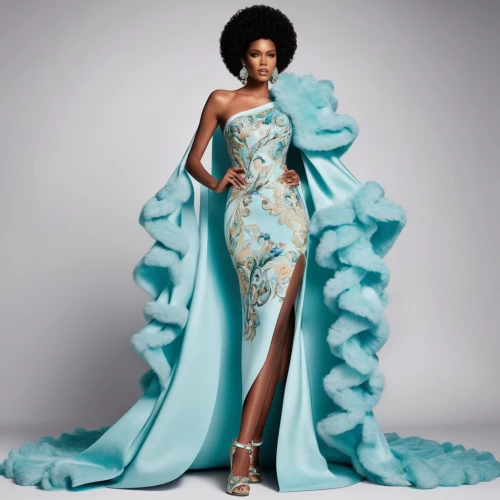 ball gown,dress form,tiana,evening dress,miss universe,gown,quinceanera dresses,basotho,haute couture,mazarine blue,vanity fair,fabulous,turquoise wool,botswana,queen,glamour,serving,fashion design,hoopskirt,robe,Photography,Fashion Photography,Fashion Photography 04