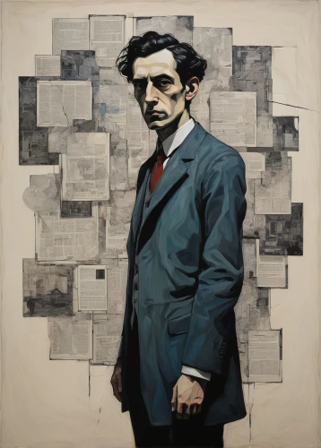 self-portrait,ervin hervé-lóránth,man with a computer,dali,romanescu,mondrian,lincoln blackwood,casement,self portrait,abe,holmes,gentleman icons,artist portrait,el salvador dali,james handley,john day,standing man,art dealer,berger picard,vincent van gough,Illustration,Realistic Fantasy,Realistic Fantasy 17