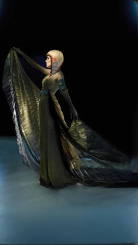 black macaws sari,mourning swan,queen of the night,miss circassian,the snow queen,drape,caped,flamenco,tilda,cloak,costume design,fantasia,shawl,fashion design,tanoura dance,flying carpet,tulle,dark angel,gracefulness,lady of the night