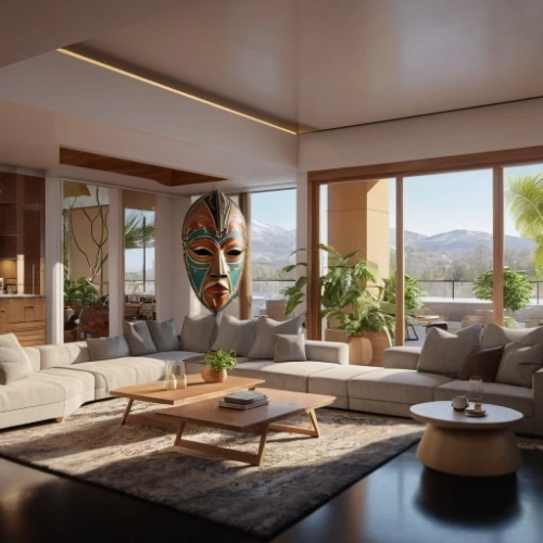 modern living room,living room,penthouse apartment,luxury home interior,modern decor,livingroom,interior modern design,home interior,contemporary decor,3d rendering,mid century modern,mid century house,family room,modern room,apartment lounge,sitting room,palm springs,sky apartment,living room modern tv,smart home