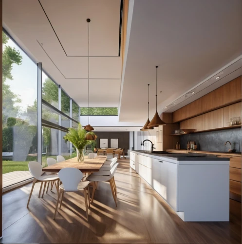 modern kitchen interior,modern kitchen,kitchen design,modern minimalist kitchen,kitchen interior,interior modern design,daylighting,kitchen,big kitchen,smart home,home interior,3d rendering,contemporary decor,concrete ceiling,modern decor,floorplan home,tile kitchen,mid century house,californian white oak,laminated wood,Photography,General,Realistic