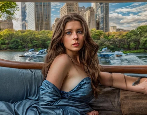 girl on the boat,on a yacht,girl on the river,on the river,water nymph,boat ride,on the water,on the pier,vanity fair,floating on the river,boat operator,blue dress,riverboat,at sea,boat trip,boat,romantic portrait,boating,yacht,ferryboat,Common,Common,Photography