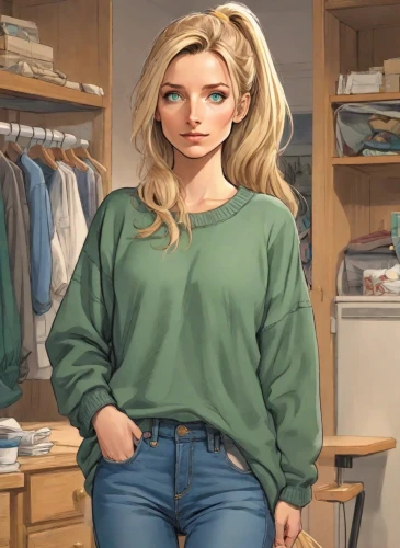 woman shopping,women clothes,women's clothing,blonde woman,shopping icon,sweatshirt,realdoll,ladies clothes,salesgirl,sweater,dressmaker,clothes,advertising clothes,female model,knitting clothing,seamstress,girl at the computer,long-sleeved t-shirt,librarian,female doctor,Digital Art,Comic