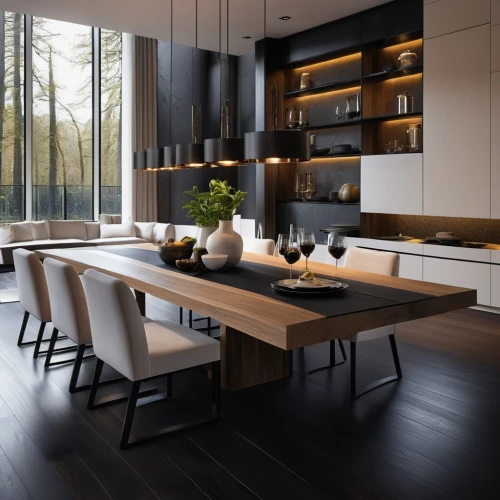 modern kitchen interior,modern kitchen,modern minimalist kitchen,kitchen design,interior modern design,kitchen interior,dark cabinets,dark cabinetry,contemporary decor,kitchen & dining room table,modern decor,tile kitchen,kitchen table,big kitchen,luxury home interior,search interior solutions,kitchen counter,kitchen,dining table,modern style,Photography,General,Realistic