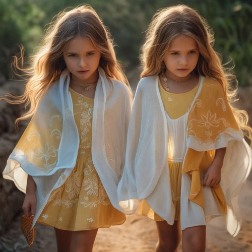 little girls walking,little girl dresses,little girls,little angels,children girls,kimonos,vintage children,photographing children,children is clothing,nomadic children,angels,vintage boy and girl,gold filigree,girl and boy outdoor,golden light,child model,models,lion children,photo shoot children,beautiful photo girls,Photography,General,Natural