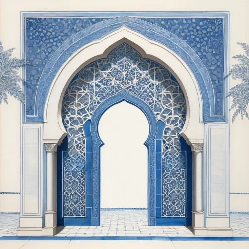 majorelle blue,arabic background,islamic pattern,islamic architectural,frame border illustration,moroccan pattern,ramadan background,the hassan ii mosque,blue doors,ramadan digital paper,persian architecture,zayed mosque,sheihk zayed mosque,background vector,mosques,king abdullah i mosque,hassan 2 mosque,blue and white porcelain,al nahyan grand mosque,spanish tile,Unique,Design,Blueprint