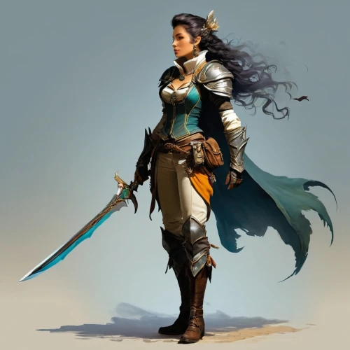 female warrior,swordswoman,heroic fantasy,joan of arc,warrior woman,mulan,fantasy warrior,sterntaler,massively multiplayer online role-playing game,fantasy woman,artemisia,paladin,male elf,wind warrior,fantasy portrait,catarina,elven,scythe,aesulapian staff,the wanderer,Illustration,Realistic Fantasy,Realistic Fantasy 16