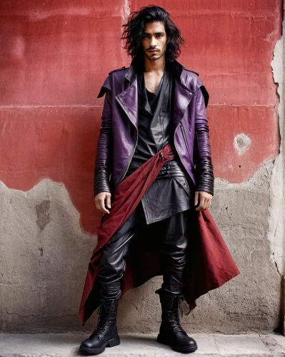 matador,musketeer,count,purple rizantém,imperial coat,cosplay image,dracula,male character,purple rain,lando,red-purple,magneto-optical disk,vax figure,frock coat,costume design,pirate,pilate,swordsman,hook,dark purple