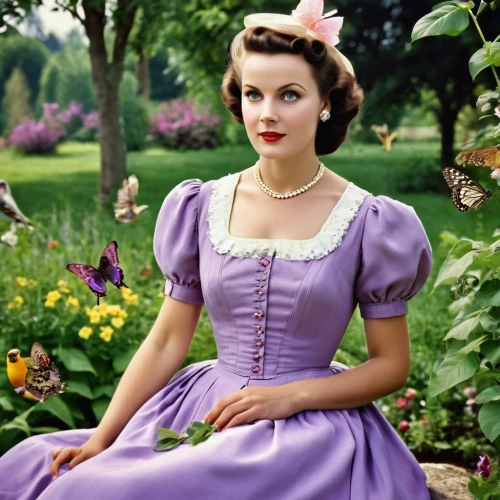 maureen o'hara - female,jane russell-female,la violetta,viola,katherine hepburn,princess sofia,grace kelly,purple,purple dress,ingrid bergman,hyacinth,british actress,cinderella,jane russell,a charming woman,violet,vanity fair,soprano lilac spoon,vintage female portrait,the purple-and-white,Photography,General,Realistic