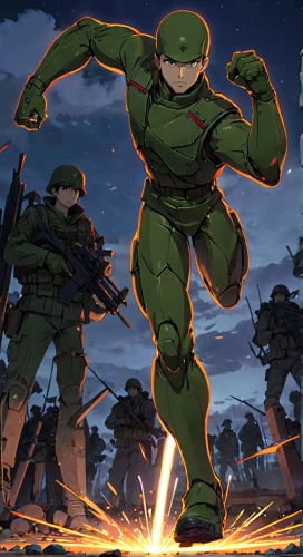 patrol,eva unit-08,michelangelo,raphael,alm,avenger hulk hero,evangelion unit-02,teenage mutant ninja turtles,aaa,cg artwork,game illustration,evangelion evolution unit-02y,army men,hulk,fighting stance,april fools day background,assault,strong military,full metal,fighting poses,Anime,Anime,Traditional